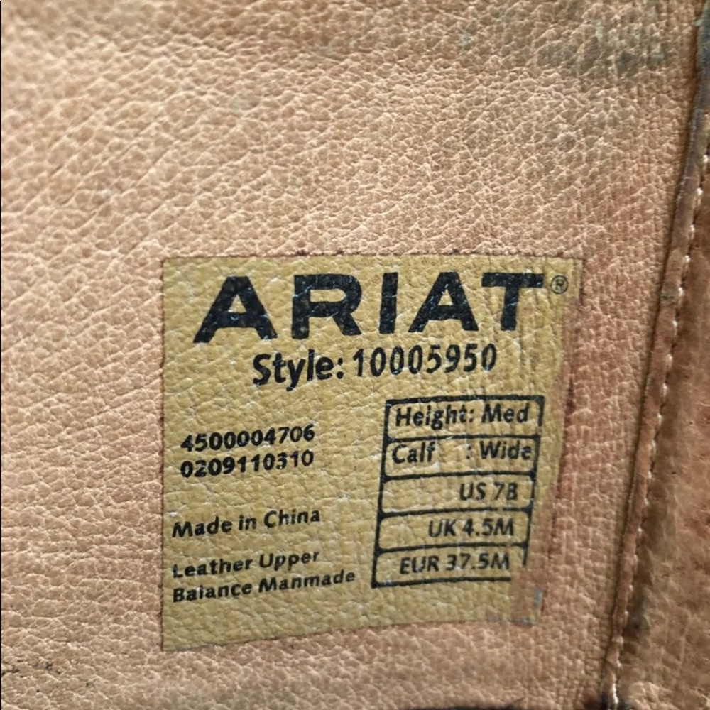 Ariat Heritage field boots Wide Calf